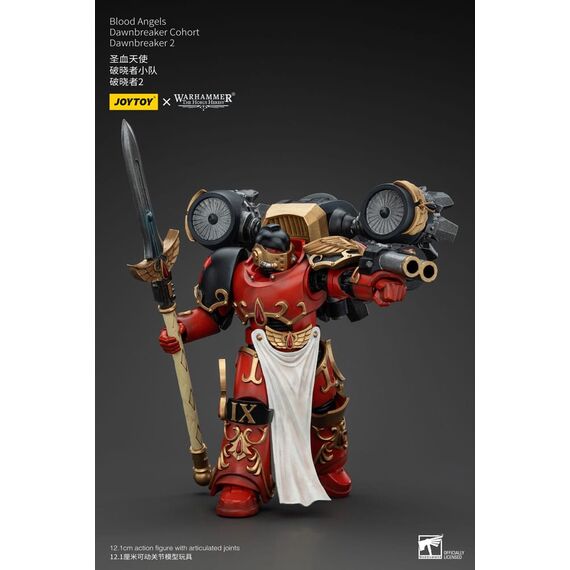 Figurka Warhammer Herezja Horusa 1/18 - Blood Angels Dawnbreaker Cohort Dawnbreaker 2- Zdjęcie 5