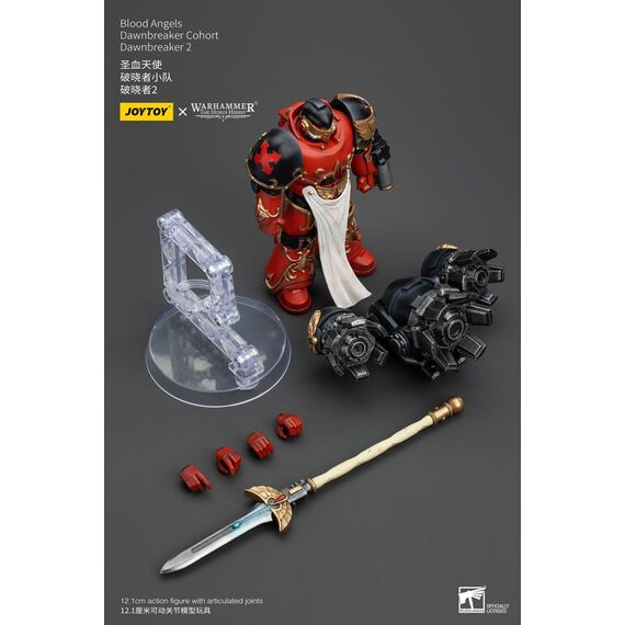 Figurka Warhammer Herezja Horusa 1/18 - Blood Angels Dawnbreaker Cohort Dawnbreaker 2- Zdjęcie 9