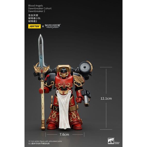 Figurka Warhammer Herezja Horusa 1/18 - Blood Angels Dawnbreaker Cohort Dawnbreaker 2- Zdjęcie 8