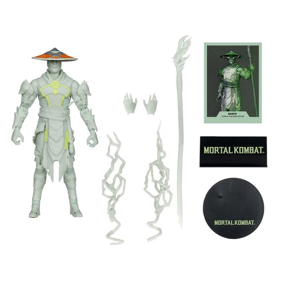 Figurka Mortal Kombat 1 - Raiden GITD Edition (Gold Label)- Zdjęcie 4