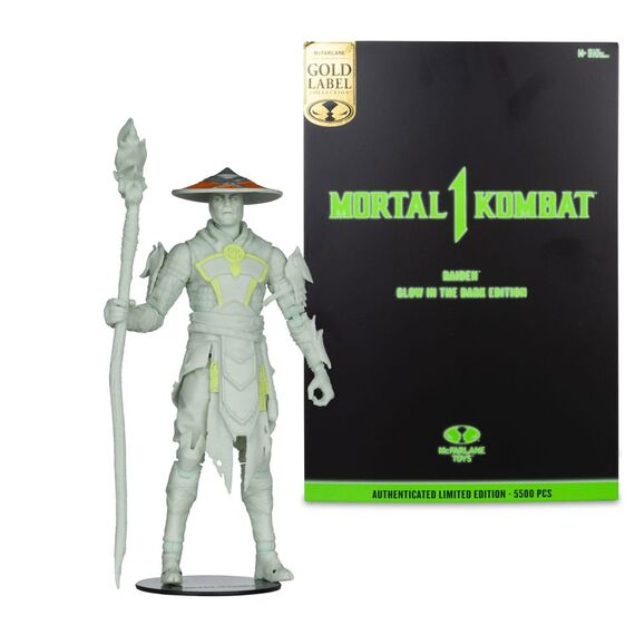 Figurka Mortal Kombat 1 - Raiden GITD Edition (Gold Label)