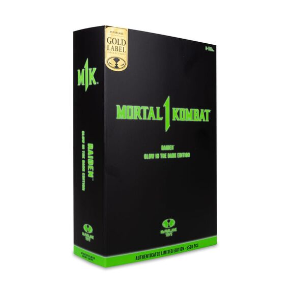 Figurka Mortal Kombat 1 - Raiden GITD Edition (Gold Label)- Zdjęcie 6