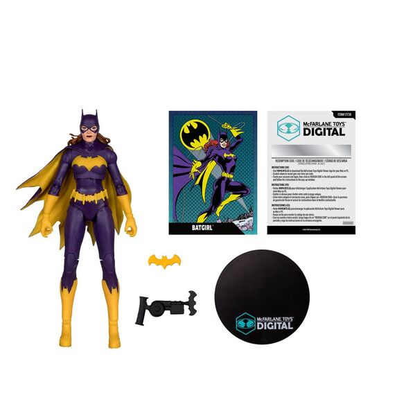 Figurka DC Direct (McFarlane Toys Digital) - Batgirl (DC Classics)- Zdjęcie 6