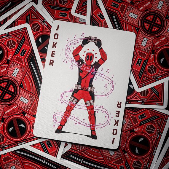 Karty do gry Premium Deadpool- Zdjęcie 4