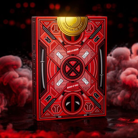 Karty do gry Premium Deadpool- Zdjęcie 5