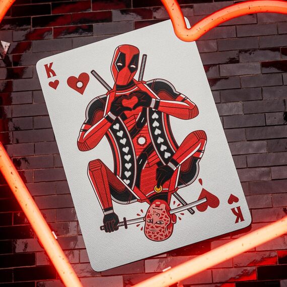 Karty do gry Premium Deadpool- Zdjęcie 13
