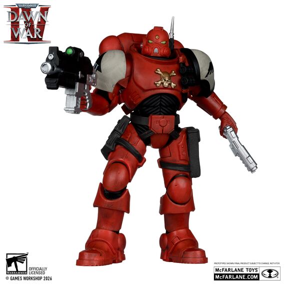 Figurka Warhammer 40k: Dawn of War IV - Blood Ravens Infiltrator- Zdjęcie 2