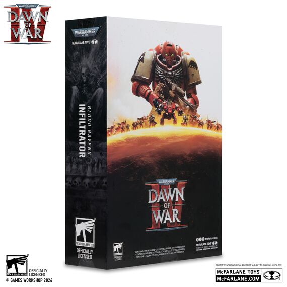Figurka Warhammer 40k: Dawn of War IV - Blood Ravens Infiltrator- Zdjęcie 9