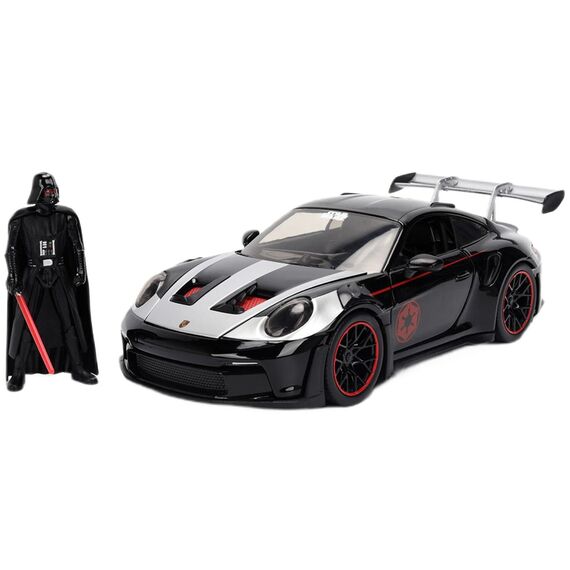 Model samochodu Star Wars 1/24 - Porsche 911 GT3 RS (992) [z figurką Darth Vader]- Zdjęcie 2