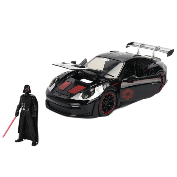 Model samochodu Star Wars 1/24 - Porsche 911 GT3 RS (992) [z figurką Darth Vader]- Zdjęcie 4