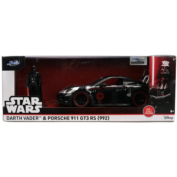 Model samochodu Star Wars 1/24 - Porsche 911 GT3 RS (992) [z figurką Darth Vader]- Zdjęcie 5