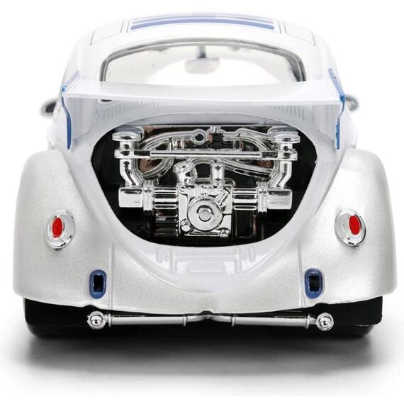 Model samochodu Star Wars 1/24 - 1959 Volkswagen Drag Beetle (z figurką R2-D2)- Zdjęcie 4