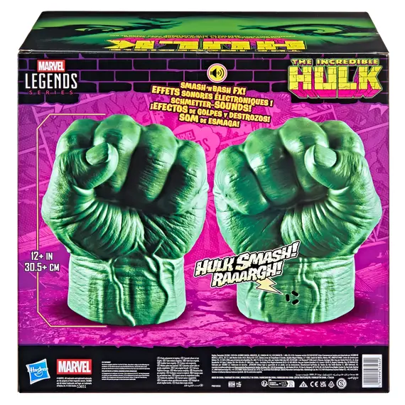 Replika elektroniczna Marvel Legends (The Incredible Hulk) 1/1 - Pięści Hulka- Zdjęcie 14