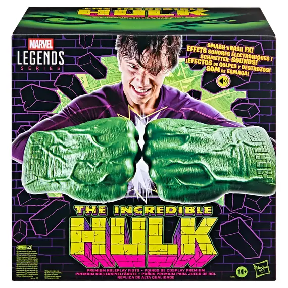 Replika elektroniczna Marvel Legends (The Incredible Hulk) 1/1 - Pięści Hulka- Zdjęcie 13