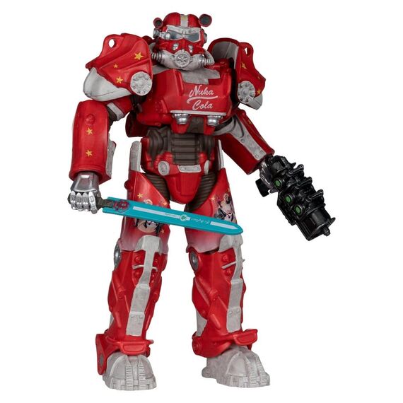 Figurka Fallout 76 McFarlane Elite Edition - Nuka Cola T-60 (Gold Label)- Zdjęcie 2