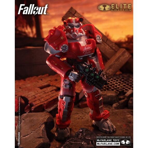 Figurka Fallout 76 McFarlane Elite Edition - Nuka Cola T-60 (Gold Label)- Zdjęcie 12