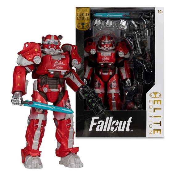 Figurka Fallout 76 McFarlane Elite Edition - Nuka Cola T-60 (Gold Label)