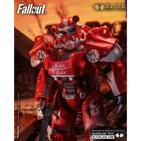 Figurka Fallout 76 McFarlane Elite Edition - Nuka Cola T-60 (Gold Label)- Zdjęcie 13