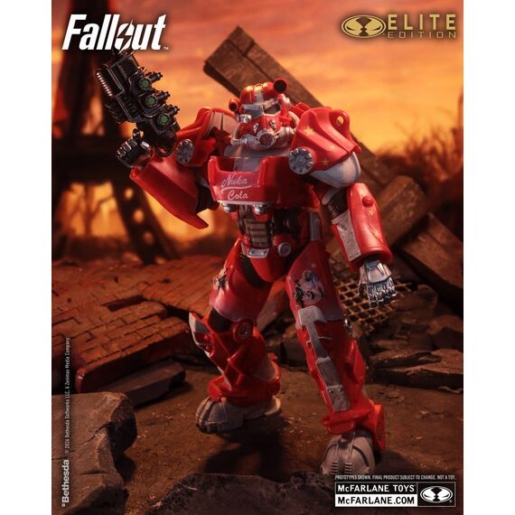 Figurka Fallout 76 McFarlane Elite Edition - Nuka Cola T-60 (Gold Label)- Zdjęcie 14