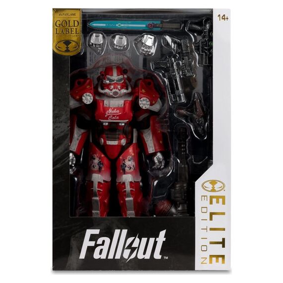 Figurka Fallout 76 McFarlane Elite Edition - Nuka Cola T-60 (Gold Label)- Zdjęcie 7