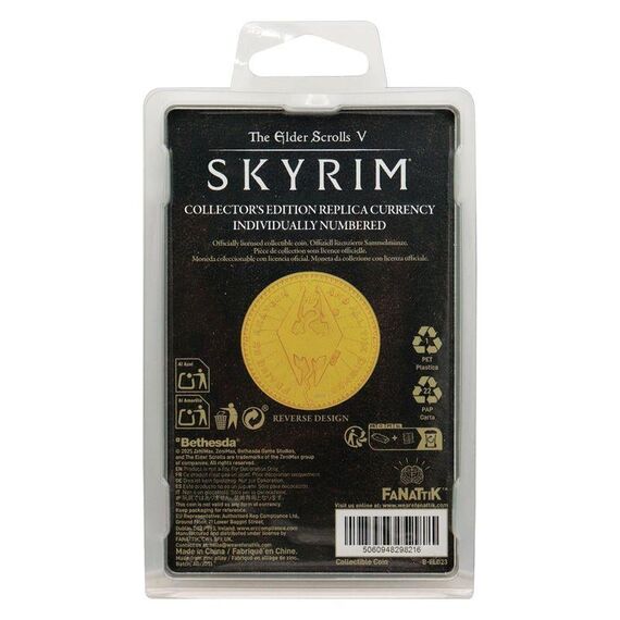 Moneta kolekcjonerska The Elder Scrolls - Septim Coin- Zdjęcie 4
