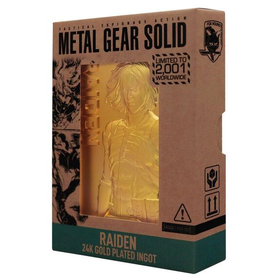 Sztabka kolekcjonerska Metal Gear Solid 2 - Raiden- Zdjęcie 4