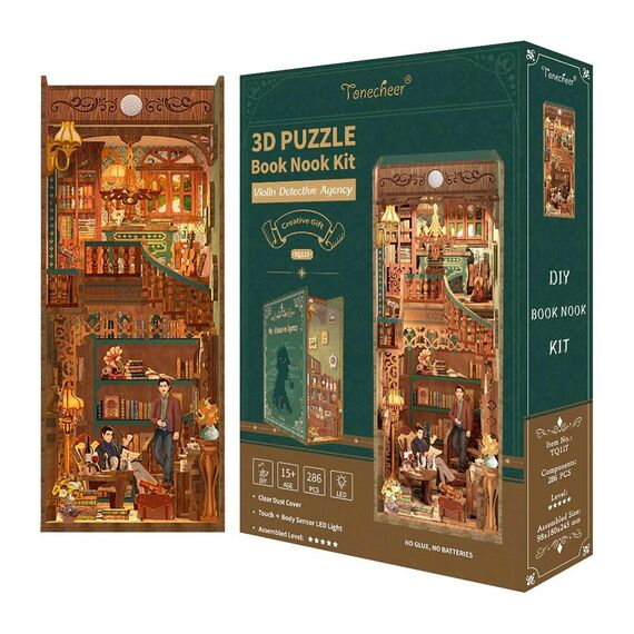 Model do składania Book Nook - Viollin Detective Agency
