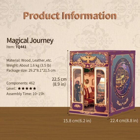 Model do składania Book Nook - Magical Journey- Zdjęcie 5