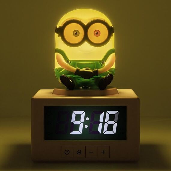 Budzik Minionki 16cm