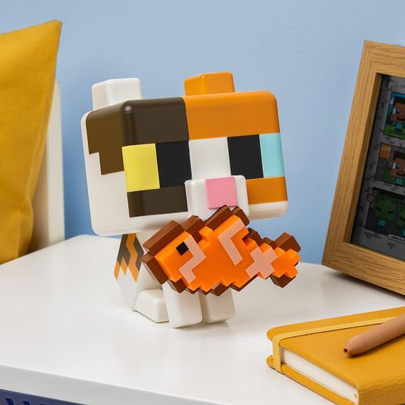 Lampka Minecraft GloBuddies - Cat- Zdjęcie 2