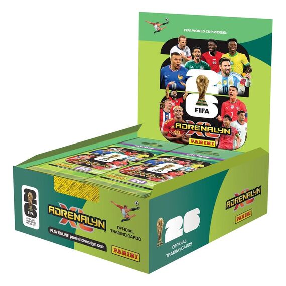 Karty kolekcjonerskie FIFA World Cup 2026 Adrenalyn XL - Fatpack (Booster)