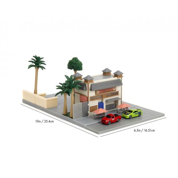 Diorama Fast & Furious NanoScene - Toretto's Cafe- Zdjęcie 5
