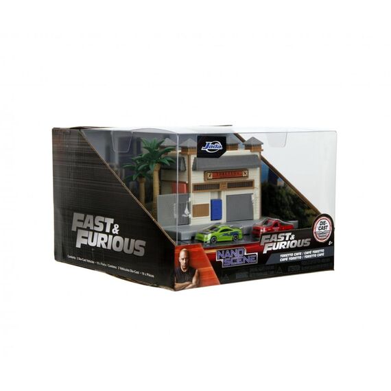 Diorama Fast & Furious NanoScene - Toretto's Cafe- Zdjęcie 6