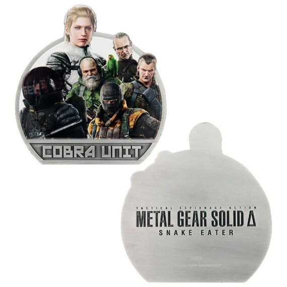 Medalion kolekcjonerski Metal Gear Solid Delta - Cobra Unit