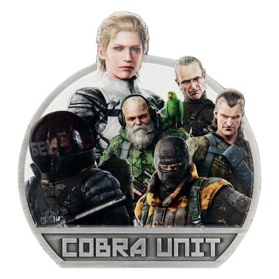 Medalion kolekcjonerski Metal Gear Solid Delta - Cobra Unit- Zdjęcie 2