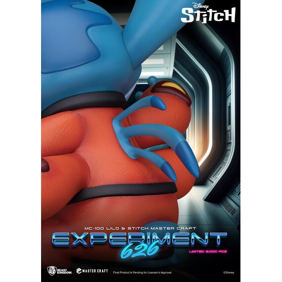 Figurka Disney Stitch - Experiment 626 Master Craft 39 cm- Zdjęcie 3