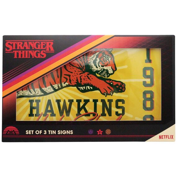 Zestaw 3 tabliczek Stranger Things- Zdjęcie 6