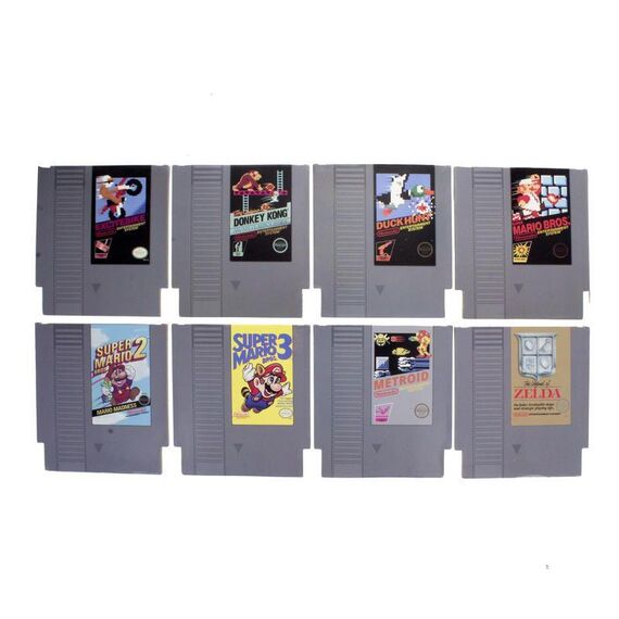 Zestaw 8 podkładek pod kubek Nintendo - NES Cartridge- Zdjęcie 3