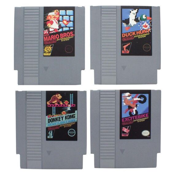 Zestaw 8 podkładek pod kubek Nintendo - NES Cartridge- Zdjęcie 4