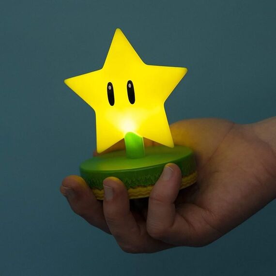 Lampka Super Mario - Super Star- Zdjęcie 2