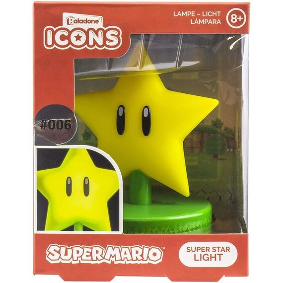 Lampka Super Mario - Super Star- Zdjęcie 3