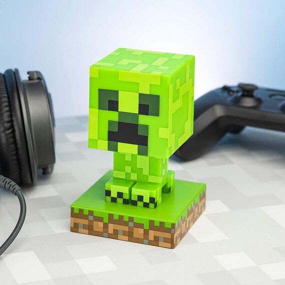 Lampka Minecraft - Creeper