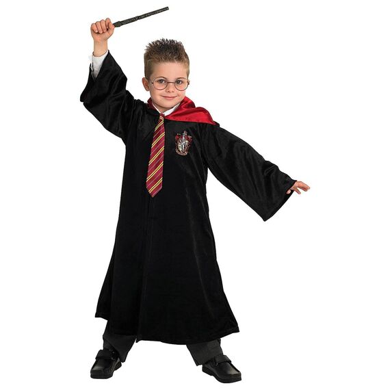 Przebranie Harry Potter - Okulary, różdżka i krawat- Zdjęcie 2