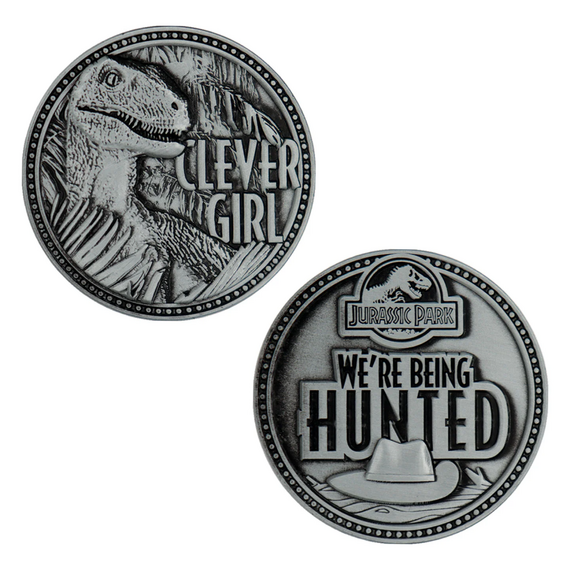 Moneta kolekcjonerska Jurassic Park - Velociraptor (Limited Edition)