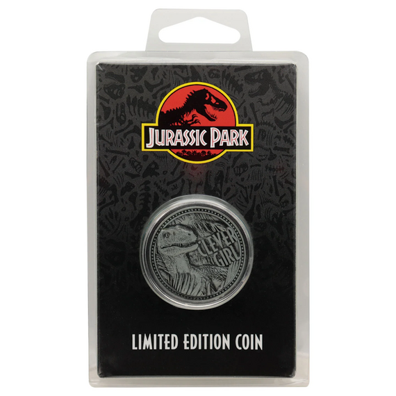 Moneta kolekcjonerska Jurassic Park - Velociraptor (Limited Edition)- Zdjęcie 4