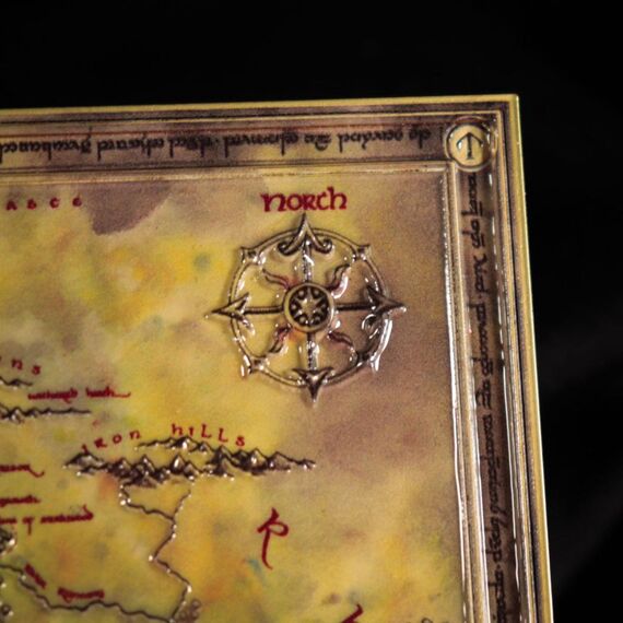 Metalowa mapa Władca Pierścieni (Limited Edition)- Zdjęcie 4
