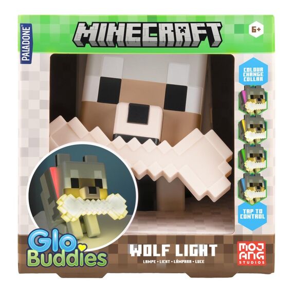 Lampka Minecraft GloBuddies - Wolf- Zdjęcie 5