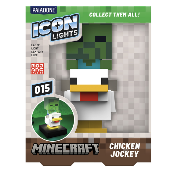 Lampka Minecraft - Chicken Jockey- Zdjęcie 2