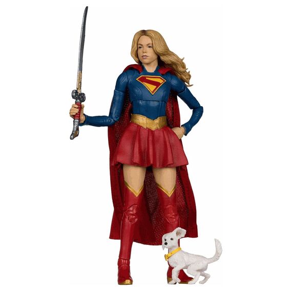 Figurka DC Comics Deluxe Theatrical Edition - Supergirl & Puppy Krypto- Zdjęcie 9