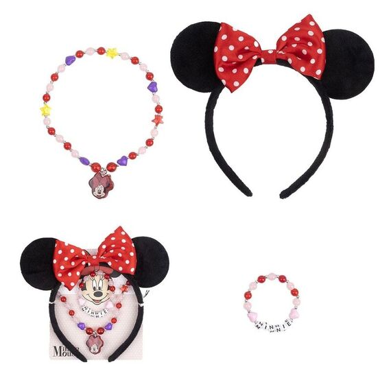 Zestaw akcesoriów do włosów Disney Minnie